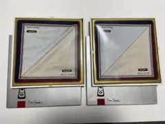 ピエールカルダン　ハンカチ4枚（2枚セット×２箱）未使用品