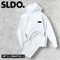 SLDO. エスルド パーカー ホワイト Lサイズ セットアップ‼️ - メルカリ