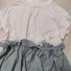 マタニティワンピース　授乳服　L 半袖　西松屋のサムネイル