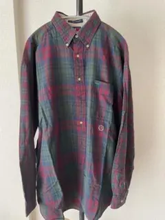 TOMMY HILFIGER 長袖ネルシャツ Lサイズ