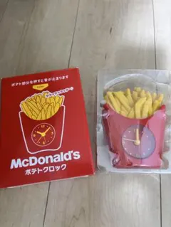 McDonald's ポテトクロック アラーム置時計　新品