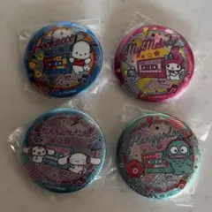 ❤︎新品❤︎ サンリオキャラクターズキラキラBIG缶バッジ2