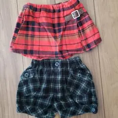 女の子 ショートパンツ スカート