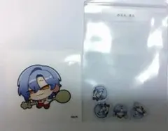 【ミランさん】 アクリルパーツ×4、ステッカーセット