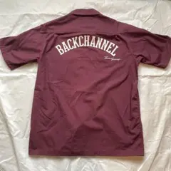 日本製 Back Channel バックチャンネル アーチロゴ ワークシャツ Mのサムネイル