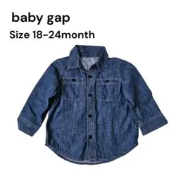 18-24ヶ月 baby gap デニムシャツ 美品