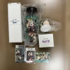 スシロー 原神 早柚 コラボ ボトル フィギュア カード ピック 6点セット