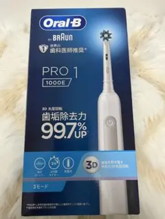 Oral-B PRO 1 1000E 電動歯ブラシ本体