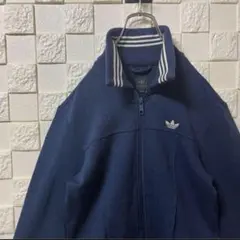 adidas アディダス トラックジャケット ジャージ 刺繍ロゴ トレフォイル