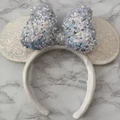 ディズニーシー20周年 カチューシャ ミニー スパンコール