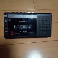 WINTECH SCT-R225 カセットレコーダー　ラジカセ