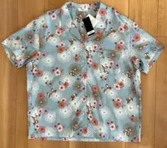 新品タグ付き Disney Chip＆Daleチップとデール☆アロハシャツ　LL