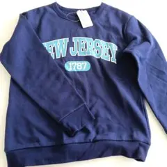 新品未使用　裏起毛　NEW JERSEY 1787 トレーナー 150