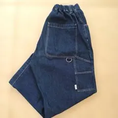 ペルーシュ デニム ペインターパンツ ウエストゴム Dカン付きのサムネイル