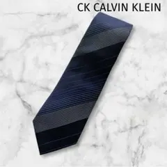 CK CALVIN KLEIN カルバンクライン　ストライプ柄　ネクタイのサムネイル