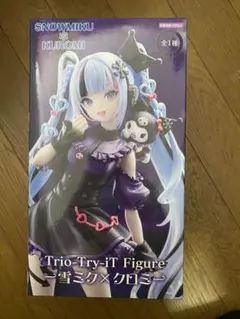 未開封 送料込 箱付き 雪ミク × クロミ Trio-Try-iT Figure