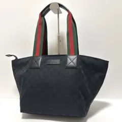 GUCCI グッチ GGキャンバス トートバッグ ダークグリーン - メルカリ