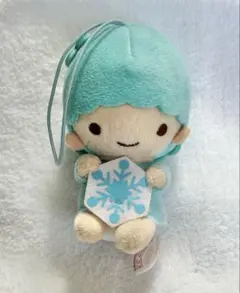 キキララ　リトルツインスターズ　キキ　ぬいぐるみ　マスコット　雪　スノー　希少