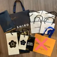 【選択可】シャネル ヴィトン マリクワ ブランド ショップ袋