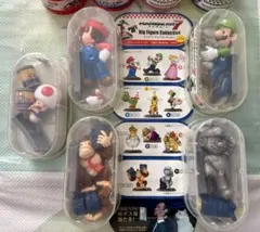 マリオカート７ ビッグフィギュアコレクション、マリオカートミニカー 9点セット