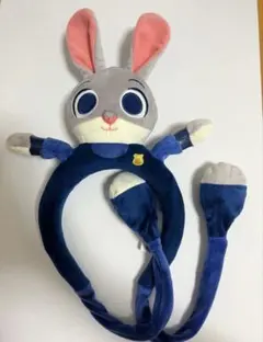 ズートピア ジュディ 上海ディズニーランド 耳付きぬいぐるみ カチューシャ