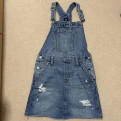 GAPKIDS デニムオーバーオール　スカート　140