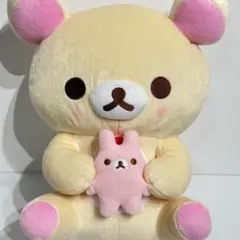 レア★コリラックマぬいぐるみ　ふんわり可愛い夢テーマうさぎ　コリラックマキャット 本日発売✨】『コリラックマのふんわりかわいい夢』テーマから