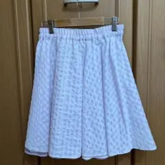 WEGOギンガムチェック　リバーシブルスカート
