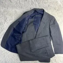 とも 様用極美品 未使用感 バーバリー 3ピーススーツ ベスト ストライプ