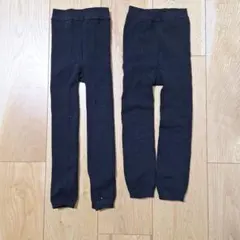 新品スパッツ95㎝ 2組ブラック