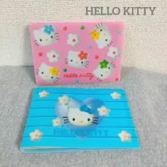 ハローキティ　フォトアルバム　L版サイズ　ピンク&ブルー　サンリオ　平成レトロ