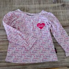 Barbie プリント長袖Tシャツ 95
