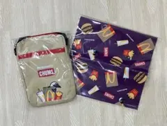 CHUMS McDonald's ミニショルダーバッグ・クリーナークロス