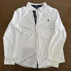 【美品】Polo RALPH LAUREN キッズ 長袖シャツ サイズ7