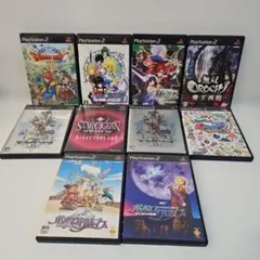 PS2 ソフト5本セット ドラクエシリーズ・BUSIN・パチパラ12 まとめ売り PS2 ソフト5本セット ドラクエシリーズ・BUSIN・パチパラ12 まとめ売り