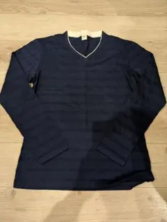 そ*え様 TAKEO KIKUCHI ネイビー Vネック Tシャツ