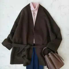 ブラウン ピーコート