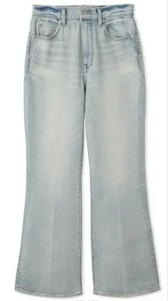 ストレッチセミフレアデニムパンツ