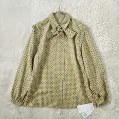 新品✨トゥモローランドコレクション　コモンフラワープリント ボウタイブラウス