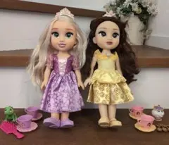 美品　コストコ　ベル　ラプンツェル　人形　ドール　ディズニー　トドラードール