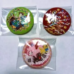 【Disney Characters 刺繍缶バッジビスケット2】