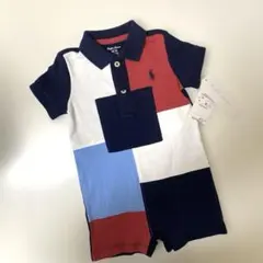 【新品タグ付き】Ralph Laurenロンパース70#ハーフバースデー☆