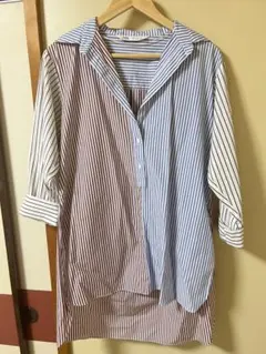 ZARA ストライプ 長袖シャツ XS