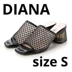 DIANA メッシュクリアヒール サンダル