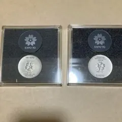 EXPO 70 、東京オリンピック銀製メダル 4枚セット EXPO 70 、東京オリンピック銀製メダル 4枚セット - メルカリ
