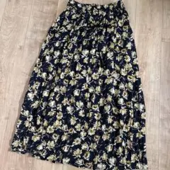 美品　花柄ロングスカート　Mサイズ HK WORKS LONDONのサムネイル