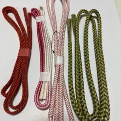 帯締めセット 4本　新品　未使用