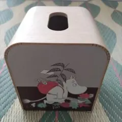 ムーミン 木製ティッシュボックス