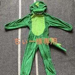 緑色恐竜着ぐるみ