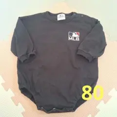 MLB ナショナルリーグ ロンパース 80 黒